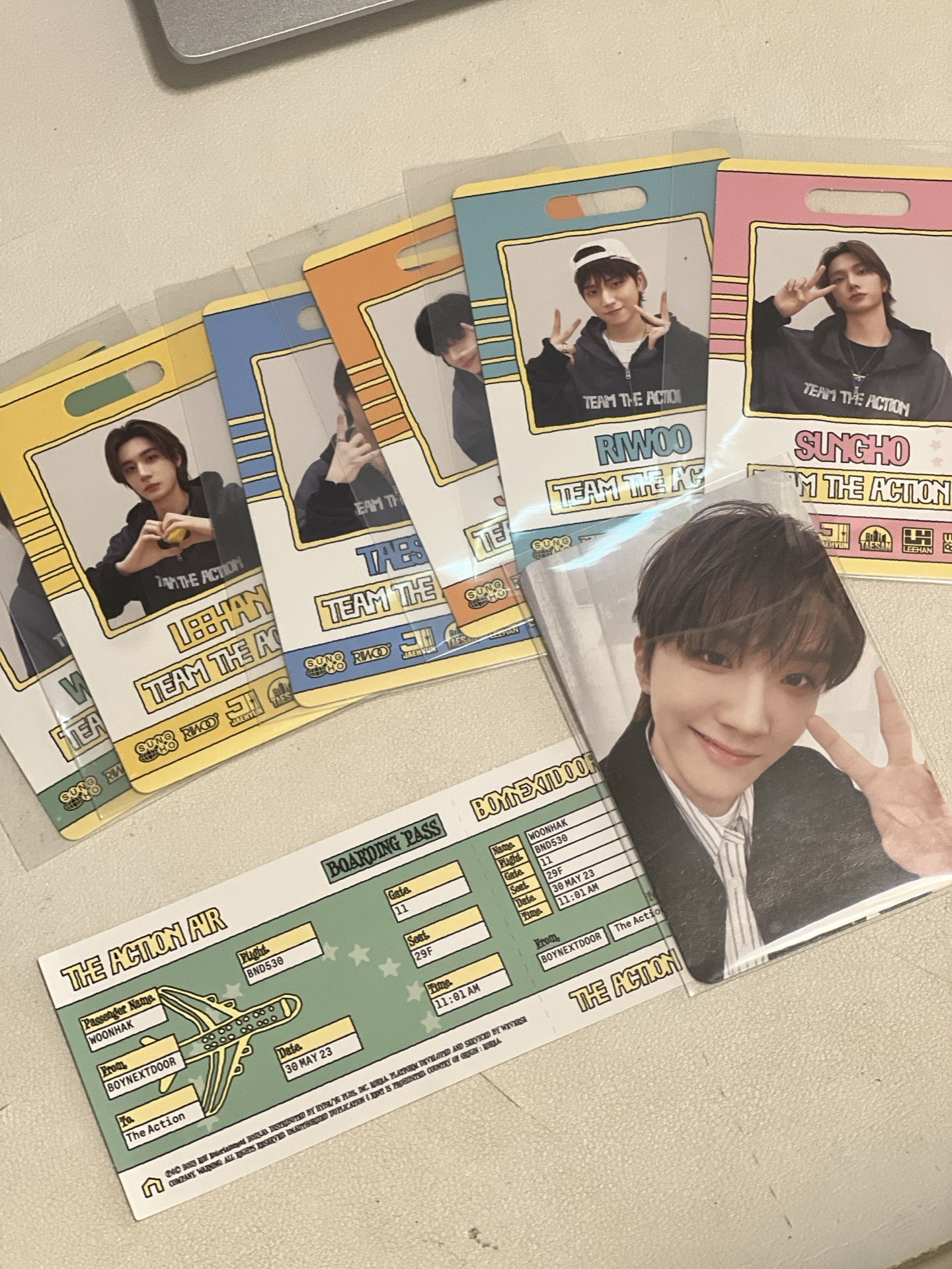 The Action 雲鶴 電子專卡