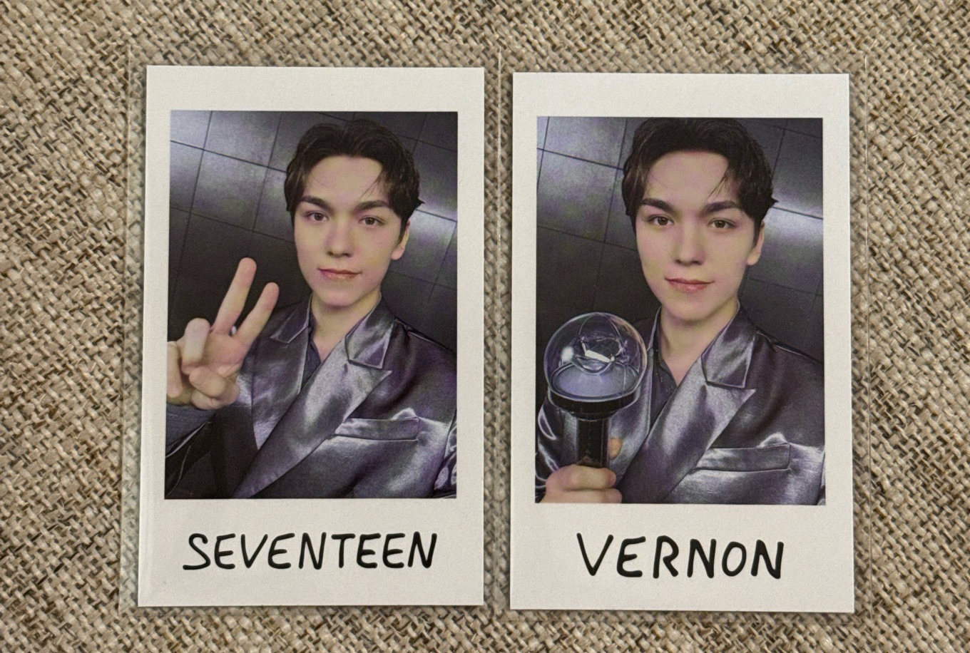 ✨SEVENTEEN RIGHT HERE日巡拍立得✨Vernon set