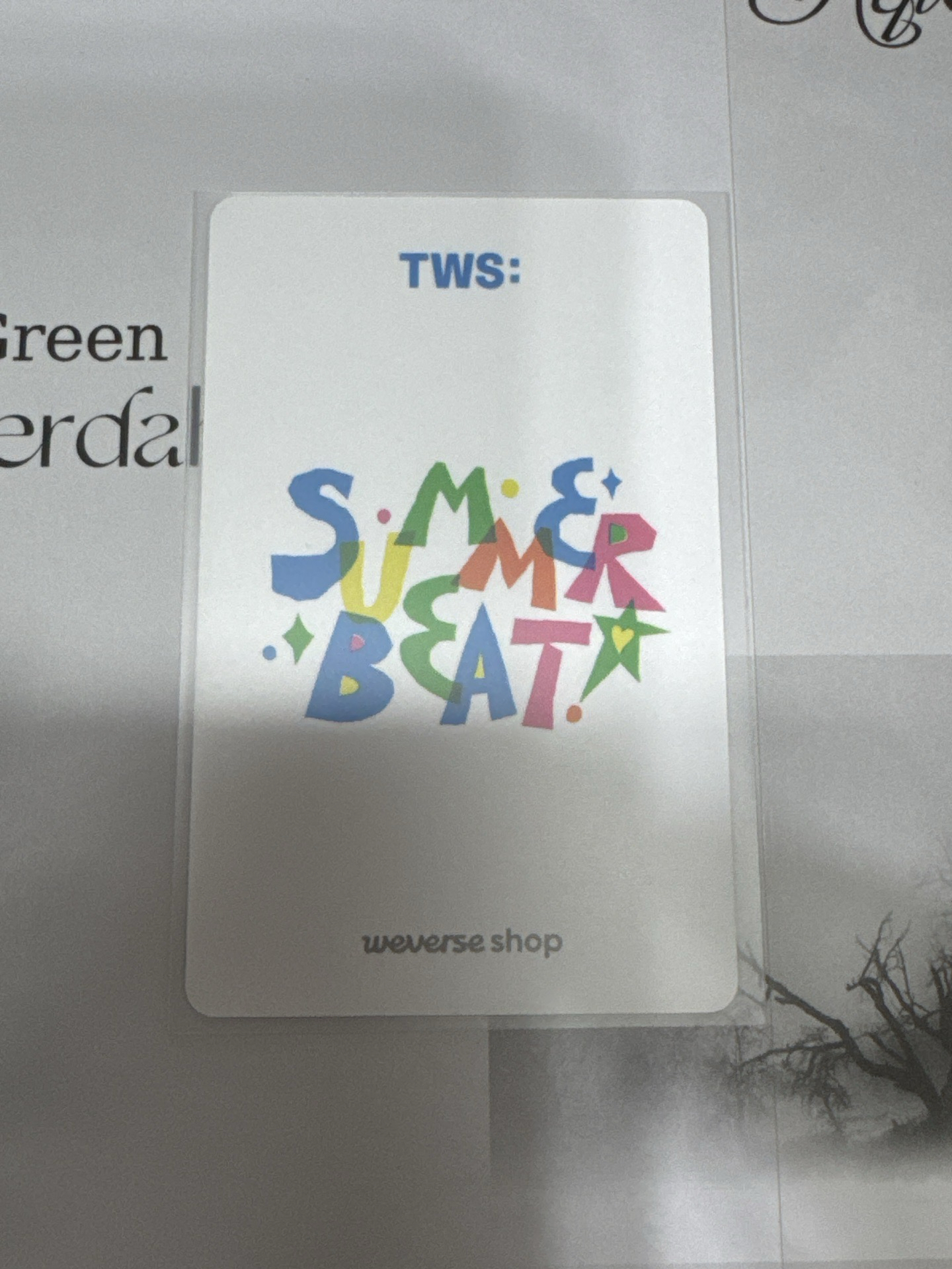 SUMMER BEAT!wvs簽售卡-道勳