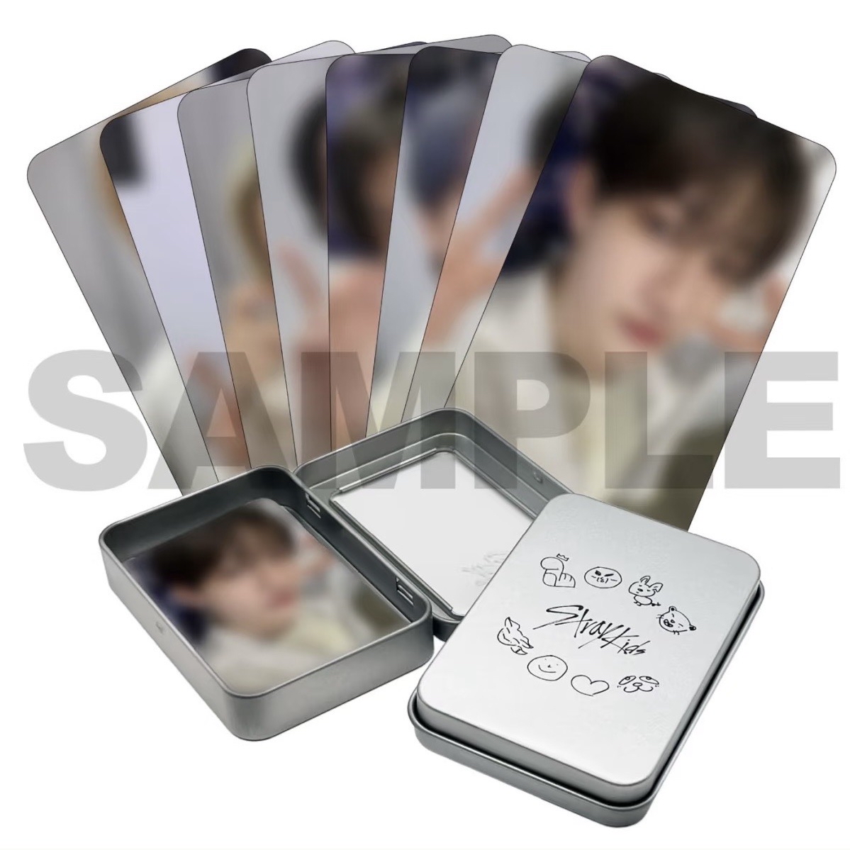 Stray Kids 2025日本會員續會禮鐵盒小卡