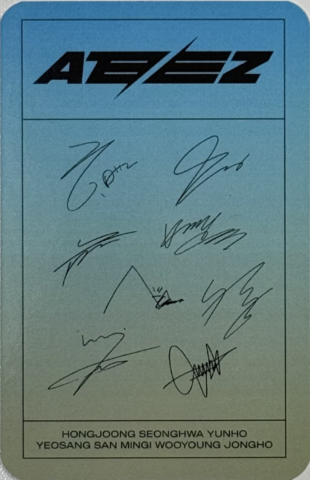 ATEEZ 星化 小卡 SEOUL FESTA 2023