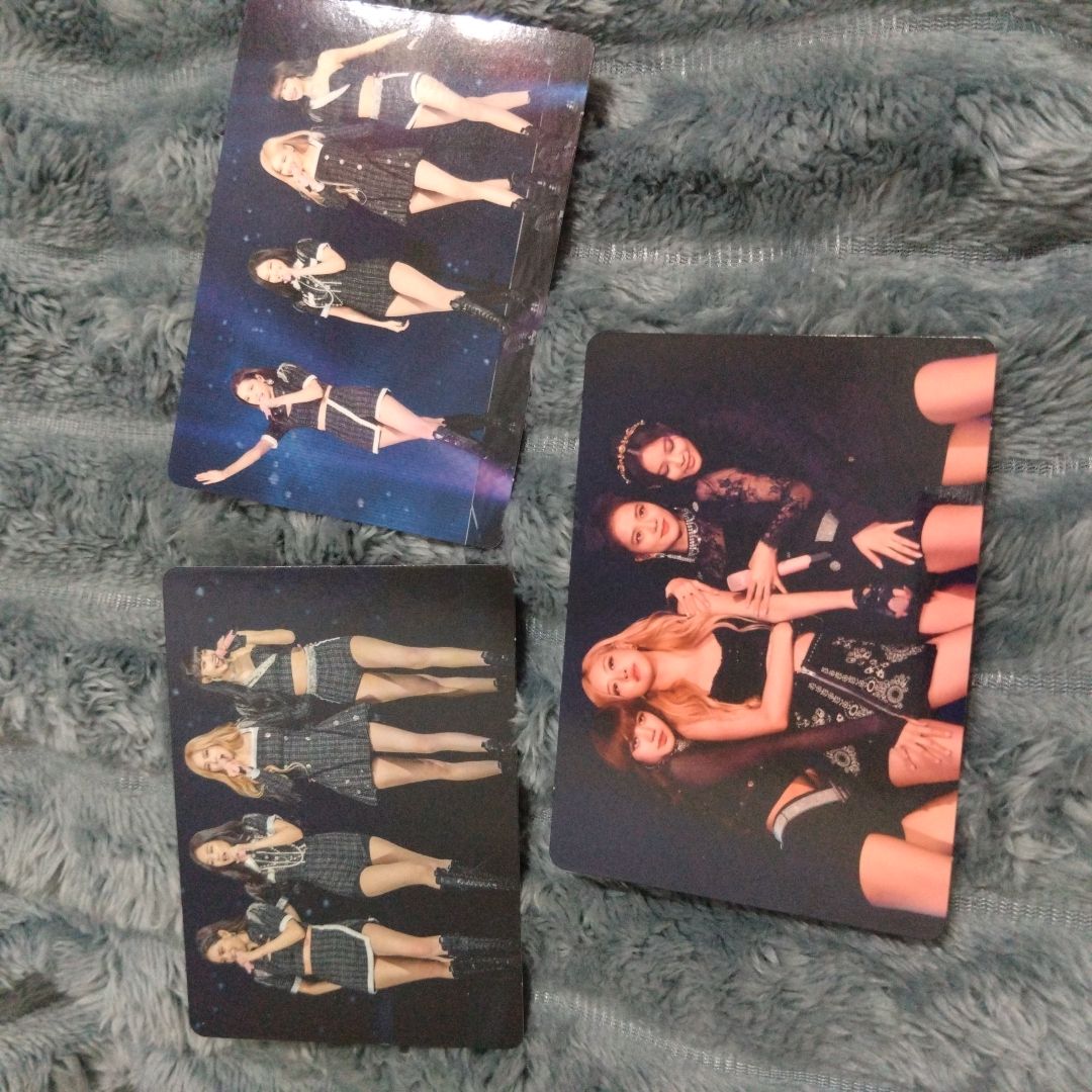 Black pink 世巡 絕版團卡 