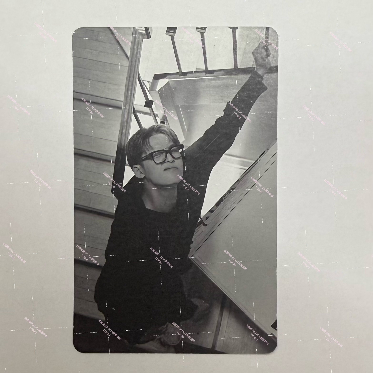 HYPE VIBES 專輯卡 WVS電子專 珉奎 黑白樓梯間 珉奎嘟嘴 