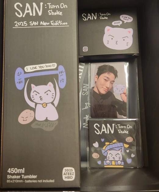 2025生日MD [SAN] : Turn On Shake 全新未拆