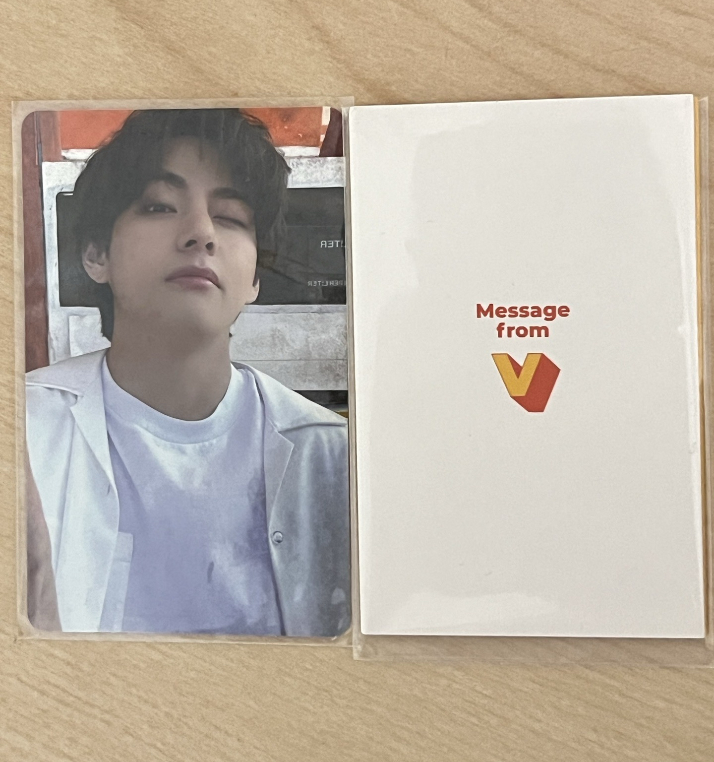 與訊息卡一起售 不拆❌