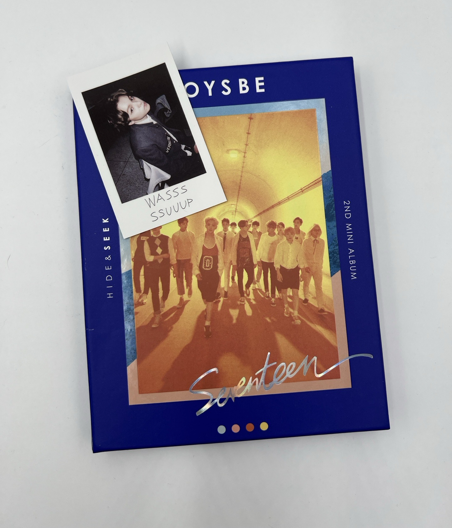 Seventeen mini2  藍版專輯(Vernon小卡）