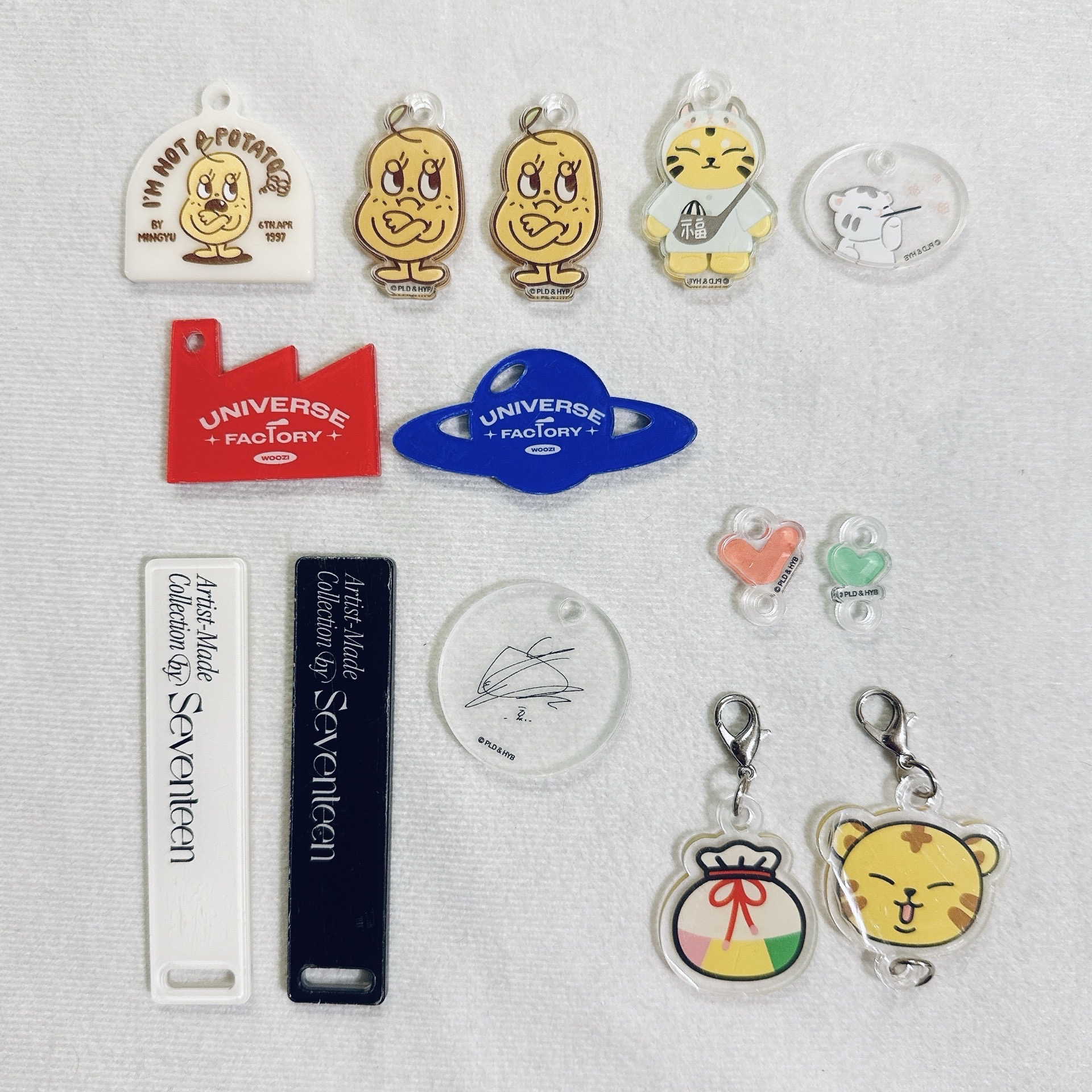 成員自製 鑰匙圈吊飾 DIY鑰匙圈吊飾(不單售)