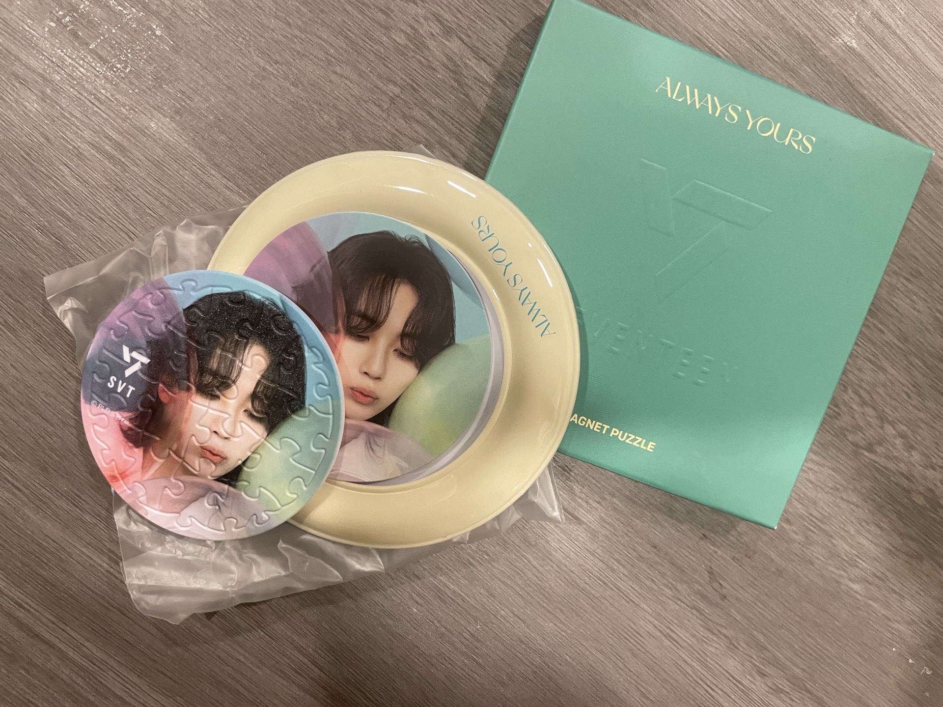 淨漢康是美拼圖冰箱磁鐵