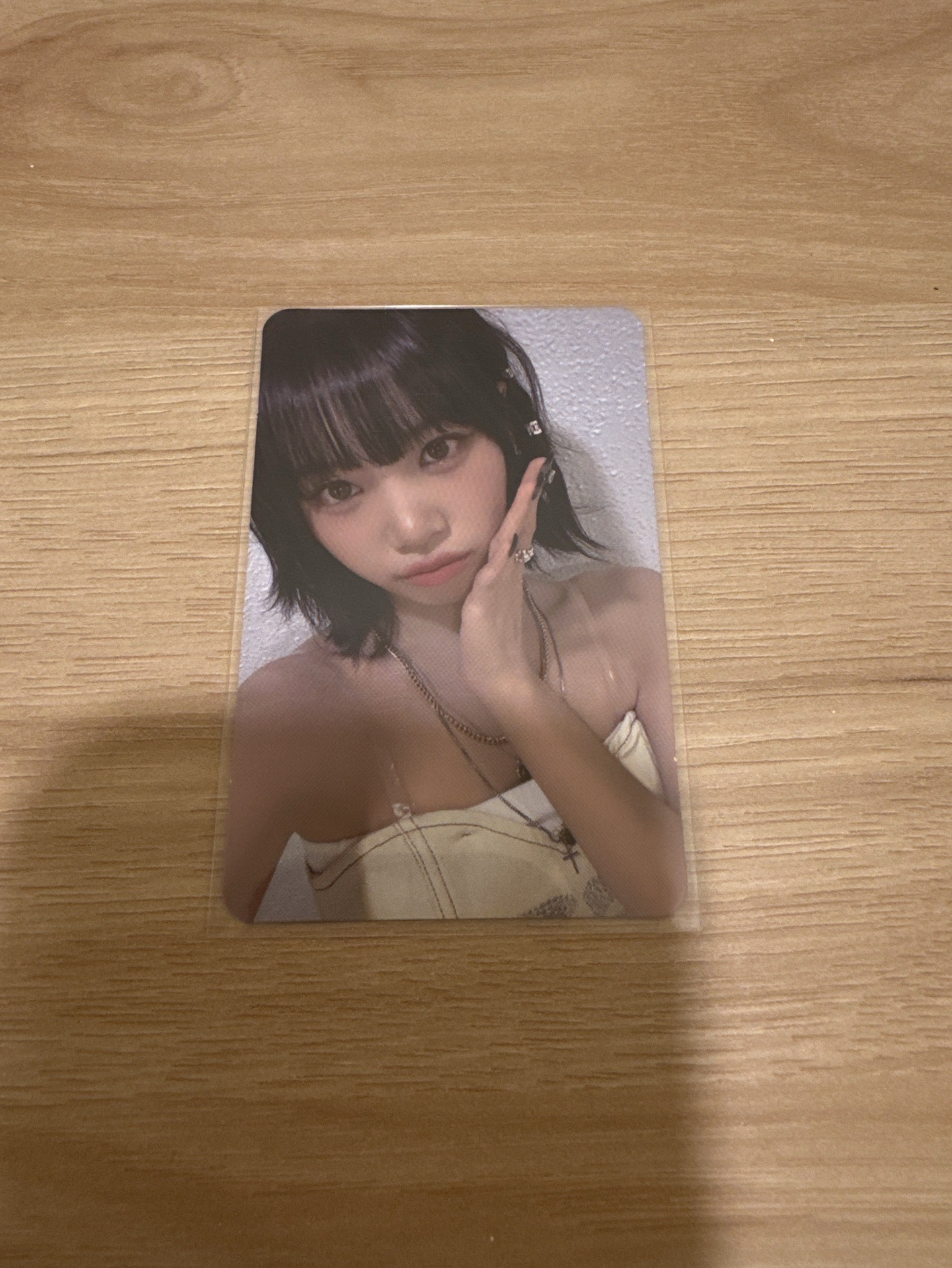 LE SSERAFIM 采源 UNFORGIVEN yzy 2.0簽售卡 中文卡背