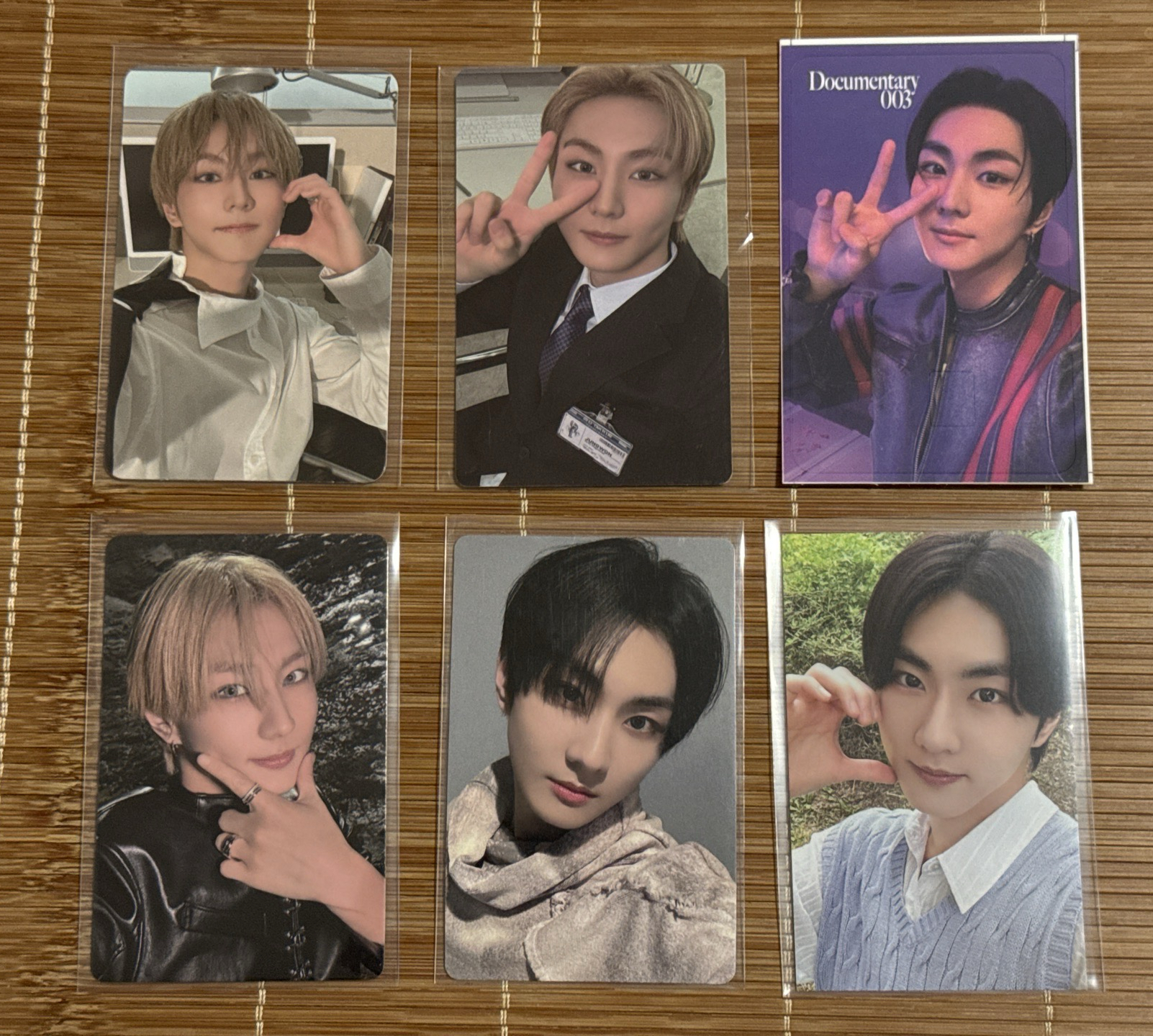 ENHYPEN 禎元 官方小卡周邊組-A