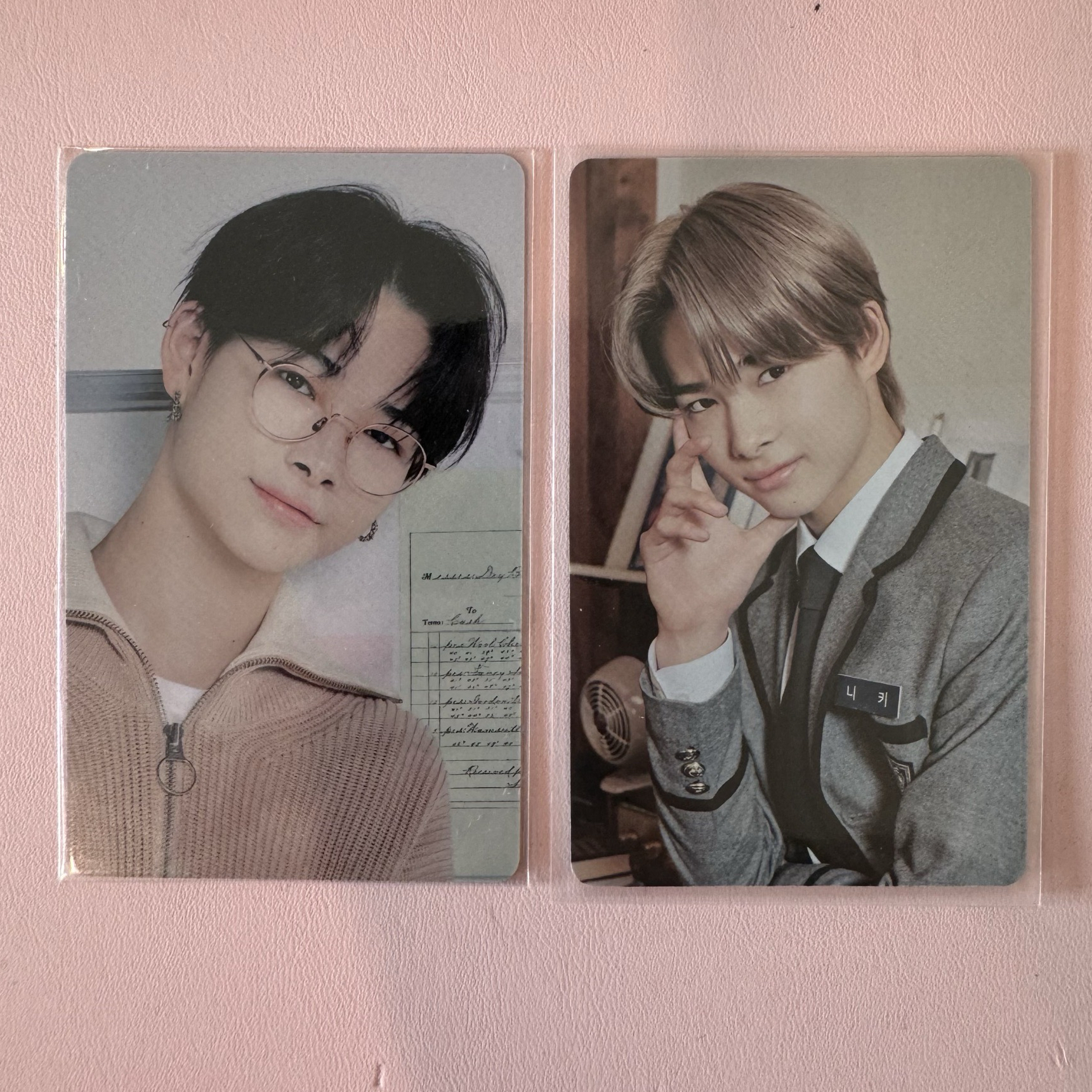 enhypen ni-ki 咕咕盒 小卡 gguggu