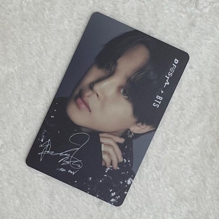 Jimin D社展覽入場卡