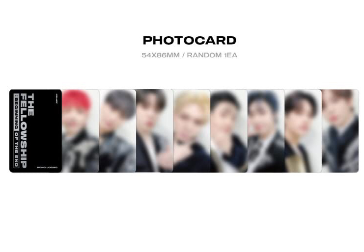 ATEEZ - THE FELLOWSHIP : BEGINNING OF THE END SEOUL DVD 隨機卡