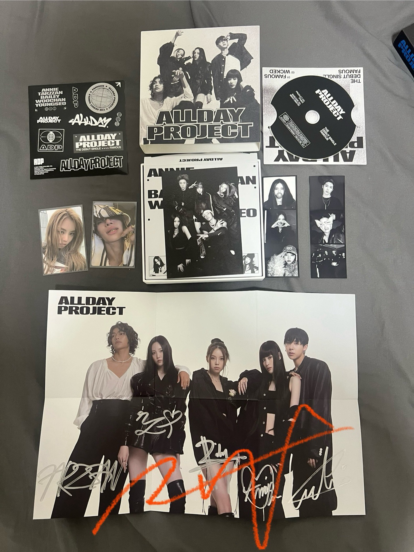 ADP 美網親簽海報專