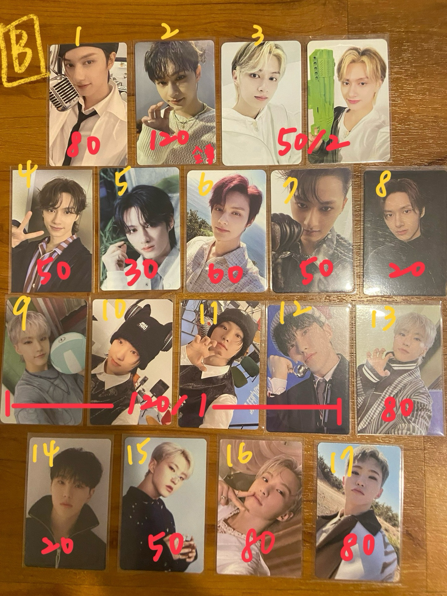 seventeen Jun/Hoshi小卡