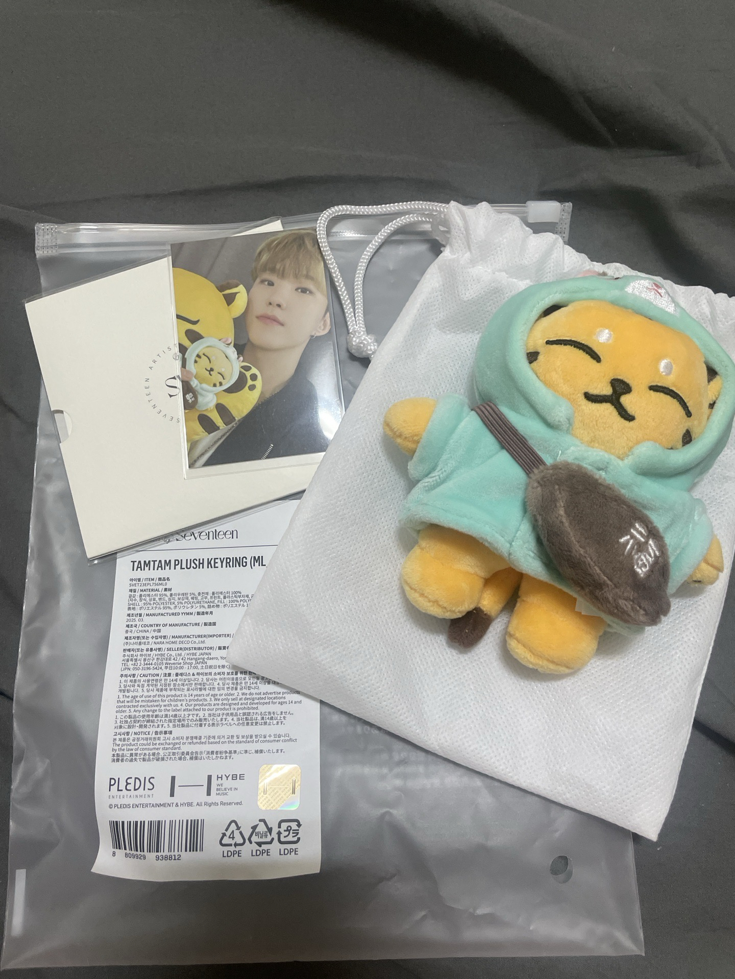 Hoshi 成員自製週邊 TamTam 小耽耽