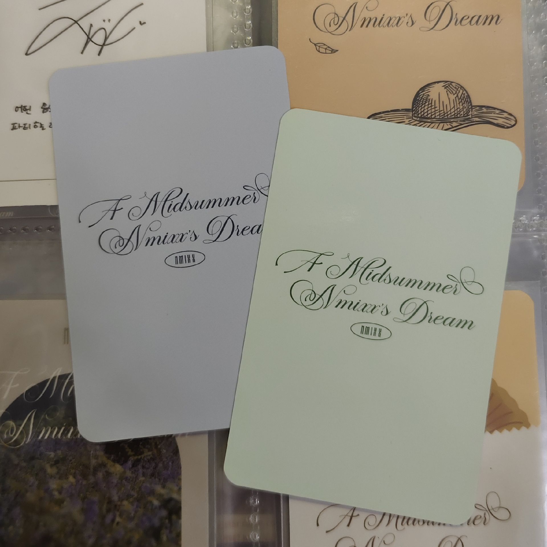 仲夏夜 Jiwoo貼紙卡