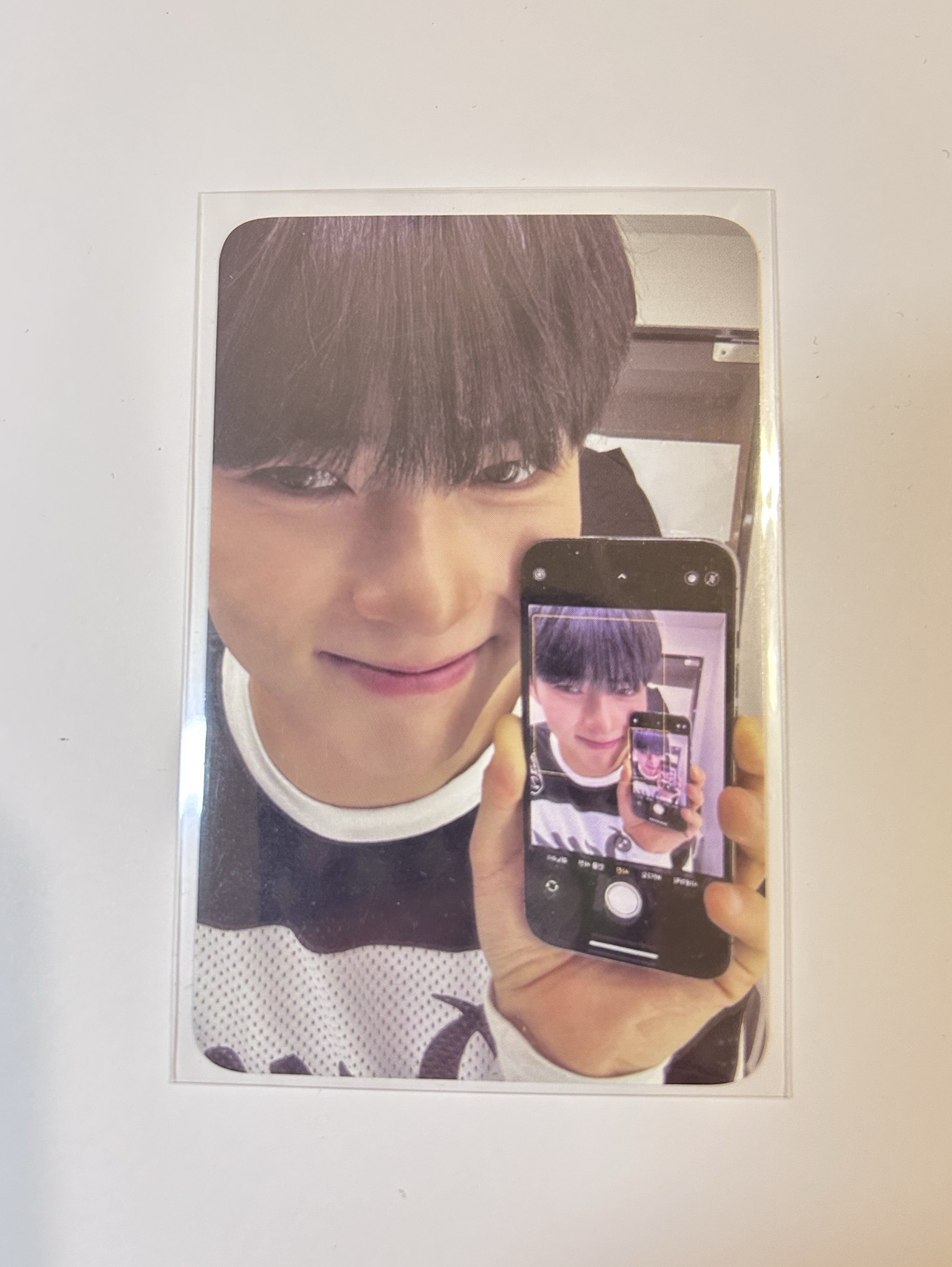 ZEROBASEONE 成韓彬 迷一 k4 特典卡 對鏡彬