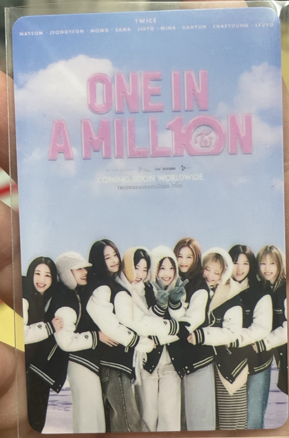 韓版硬票卡（小卡）