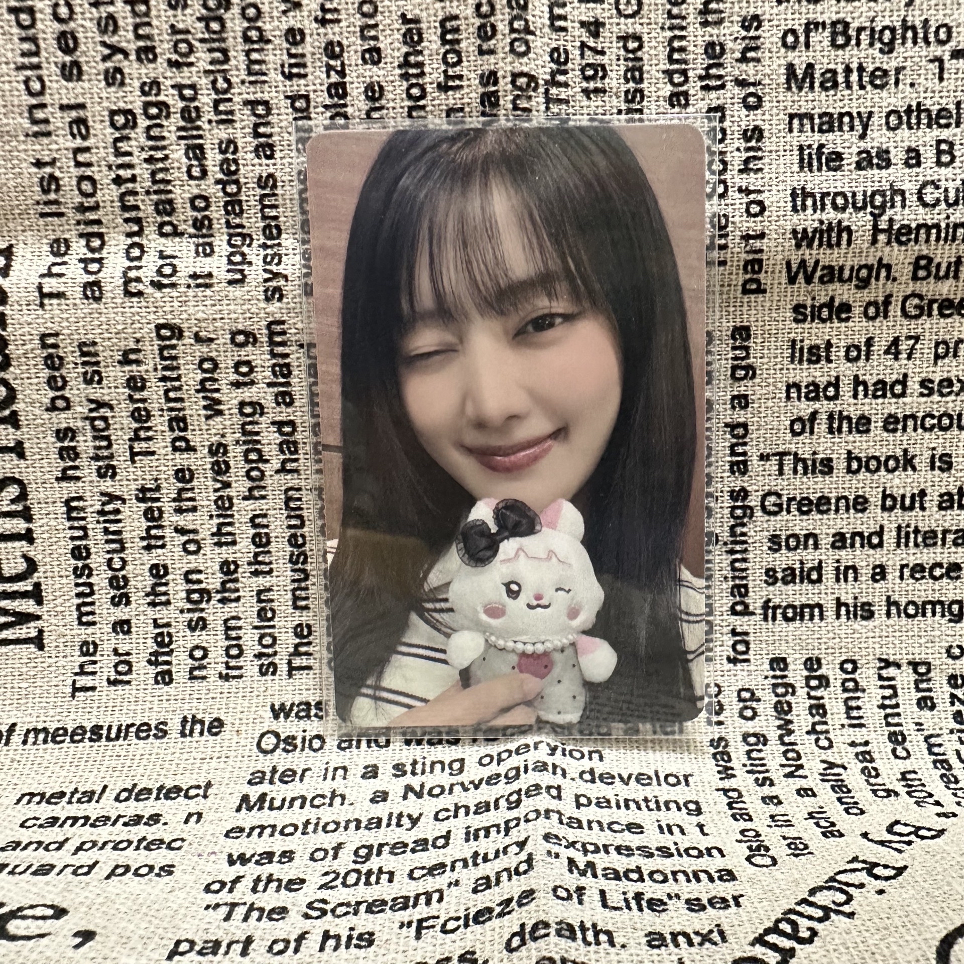 i-dle 米妮 Minnie 快閃隨機卡 拿娃妮