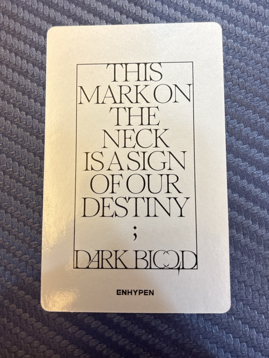 Jay 綜星 迷四專輯小卡