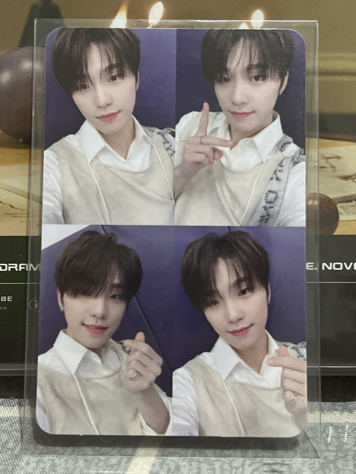 燦🦦 mini 7 四格卡