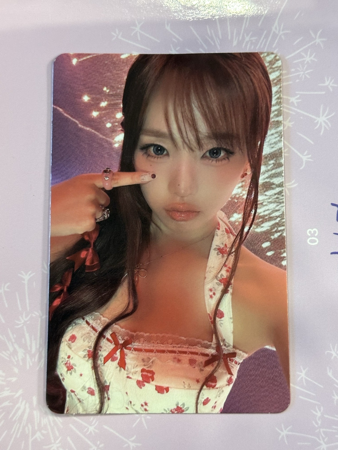 yena blooming wings專輯卡