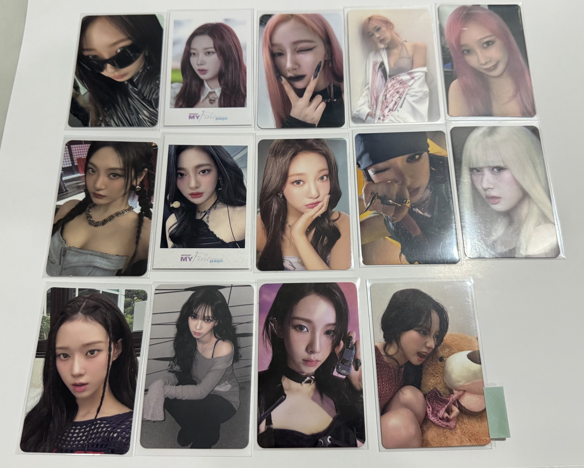 aespa 小盤 出 隨機卡/專卡/電影卡/特典卡/華納