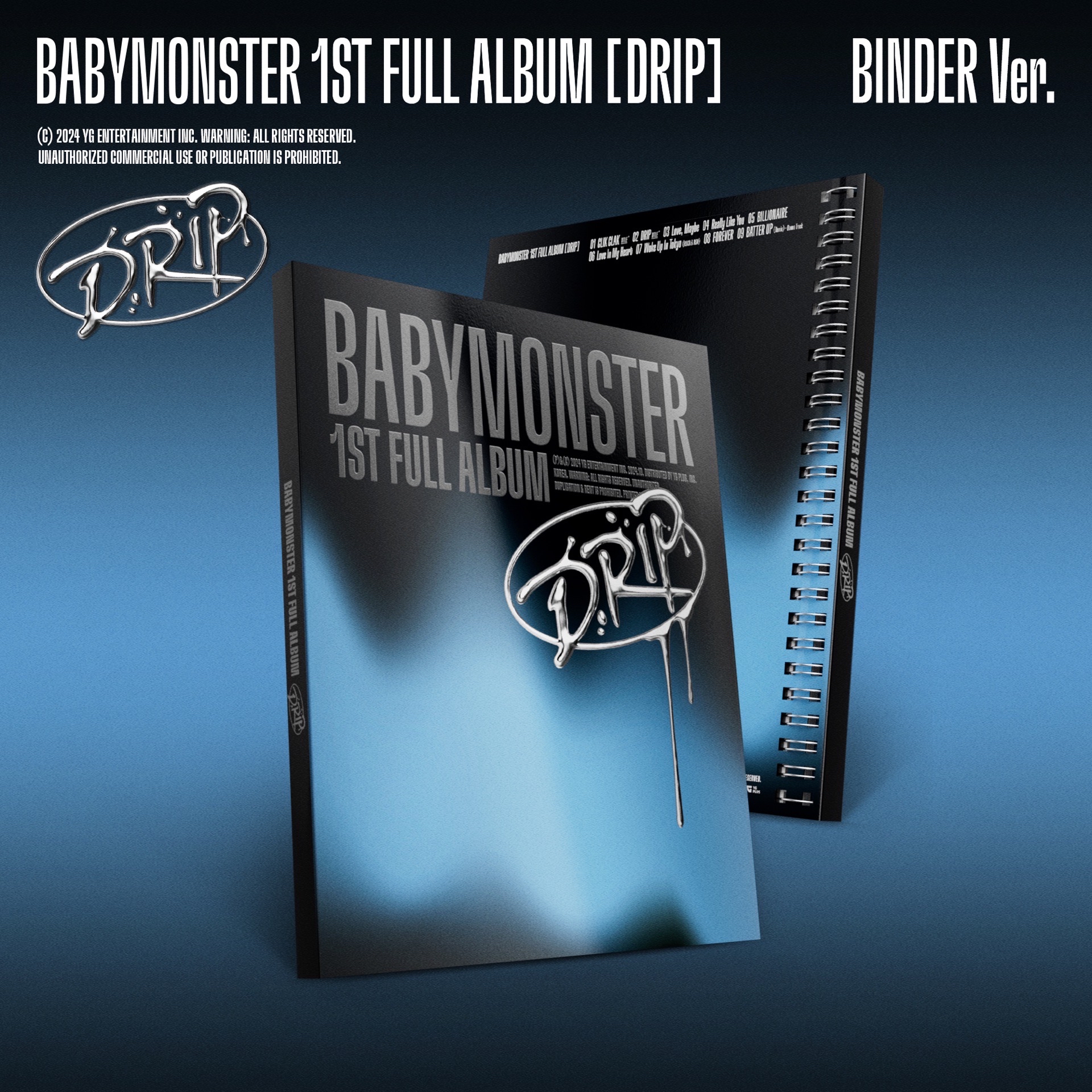 BABYMONSTER｜1st FULL ALBUM [DRIP] BINDER Ver.