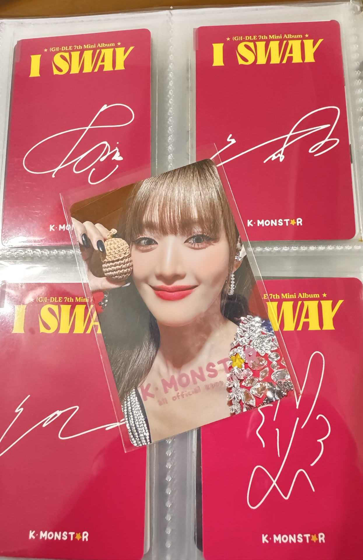 I sway km 簽售卡 Minnie 