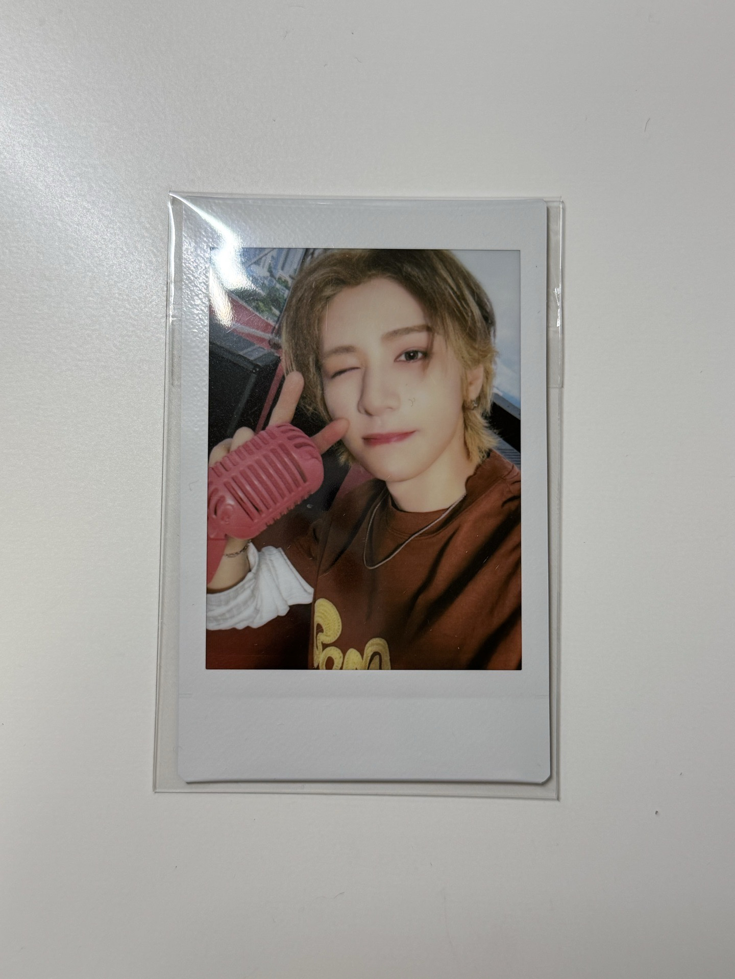 Knock on 日安周邊拍立得