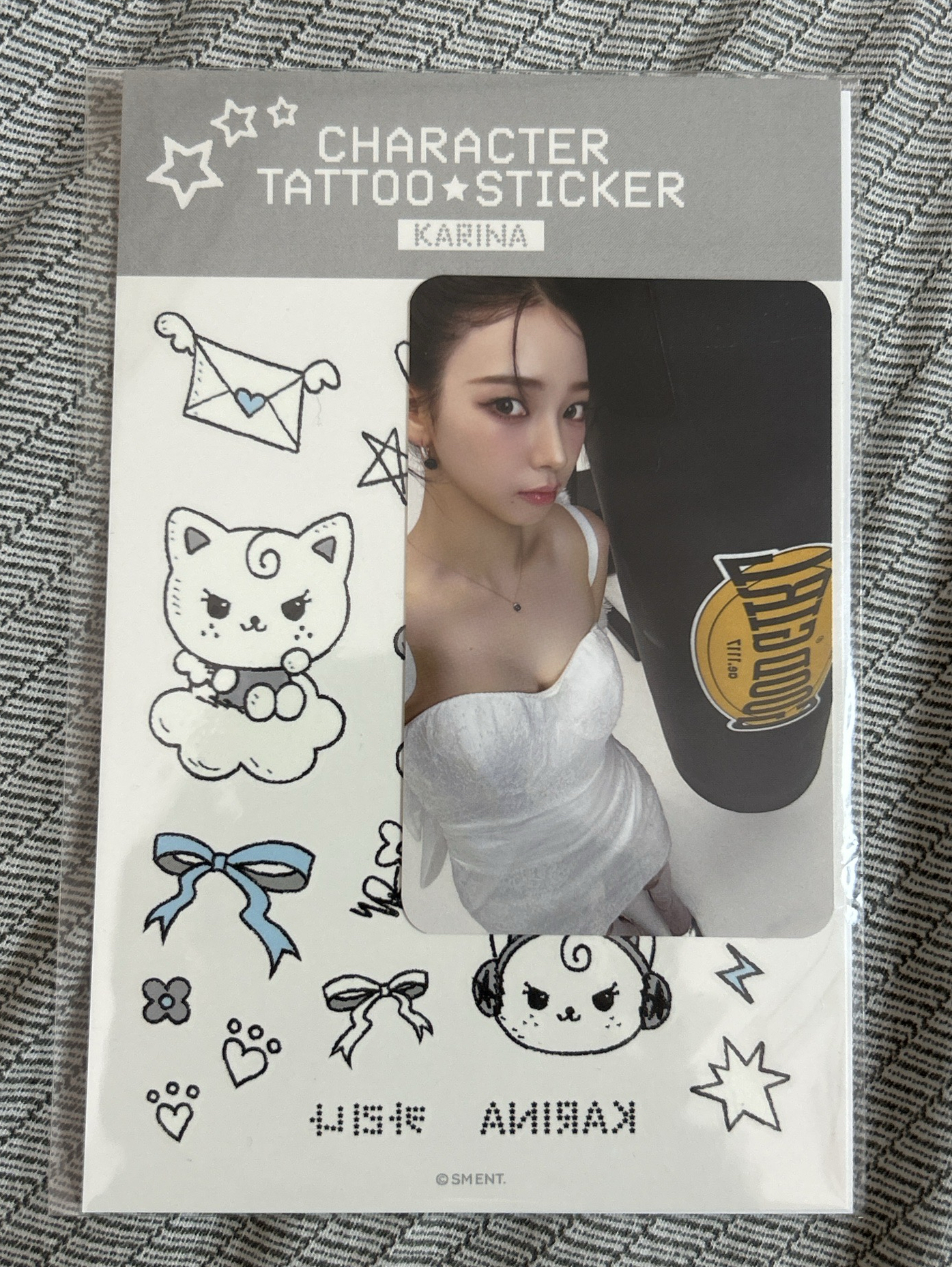 三巡 貼紙 首爾場週 夜光紋身貼紙柚set