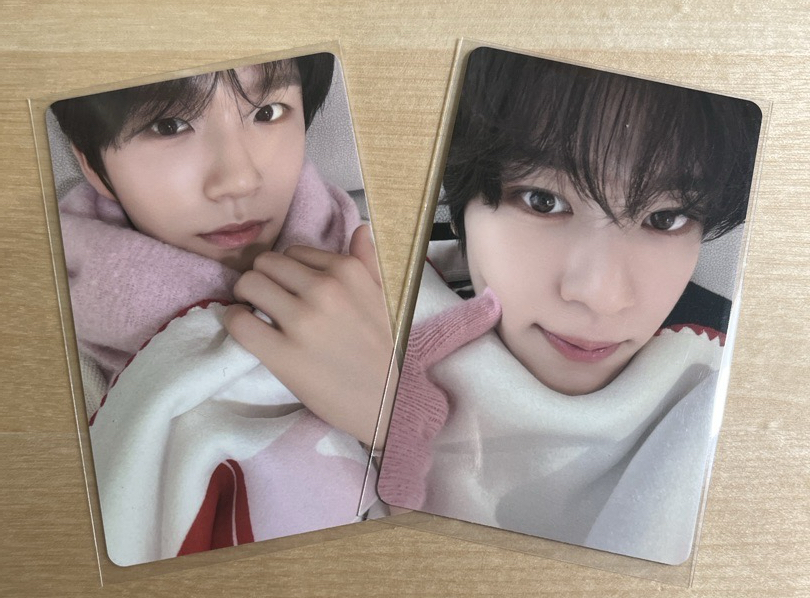 NCT wish sion jaehee 2024 聖誕卡