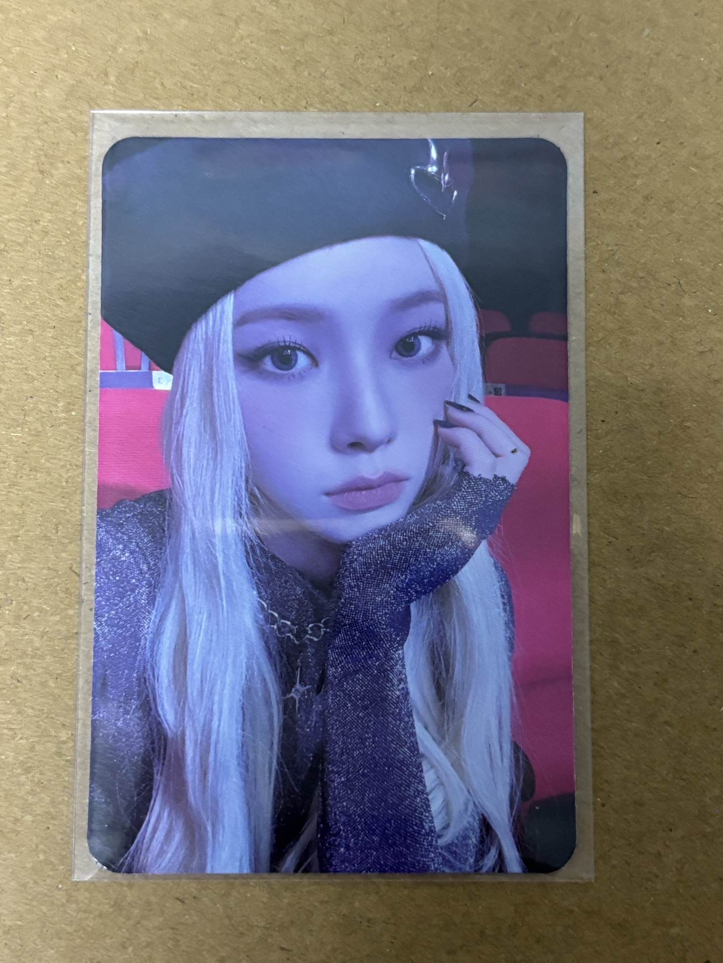 aespa Karina 柚子 MY WORLD 專輯卡 poster柚