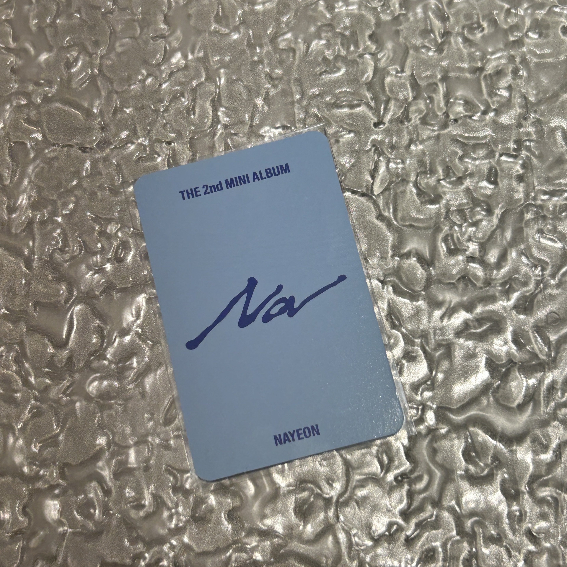 NAYEON solo2 bdm幸運卡🐰