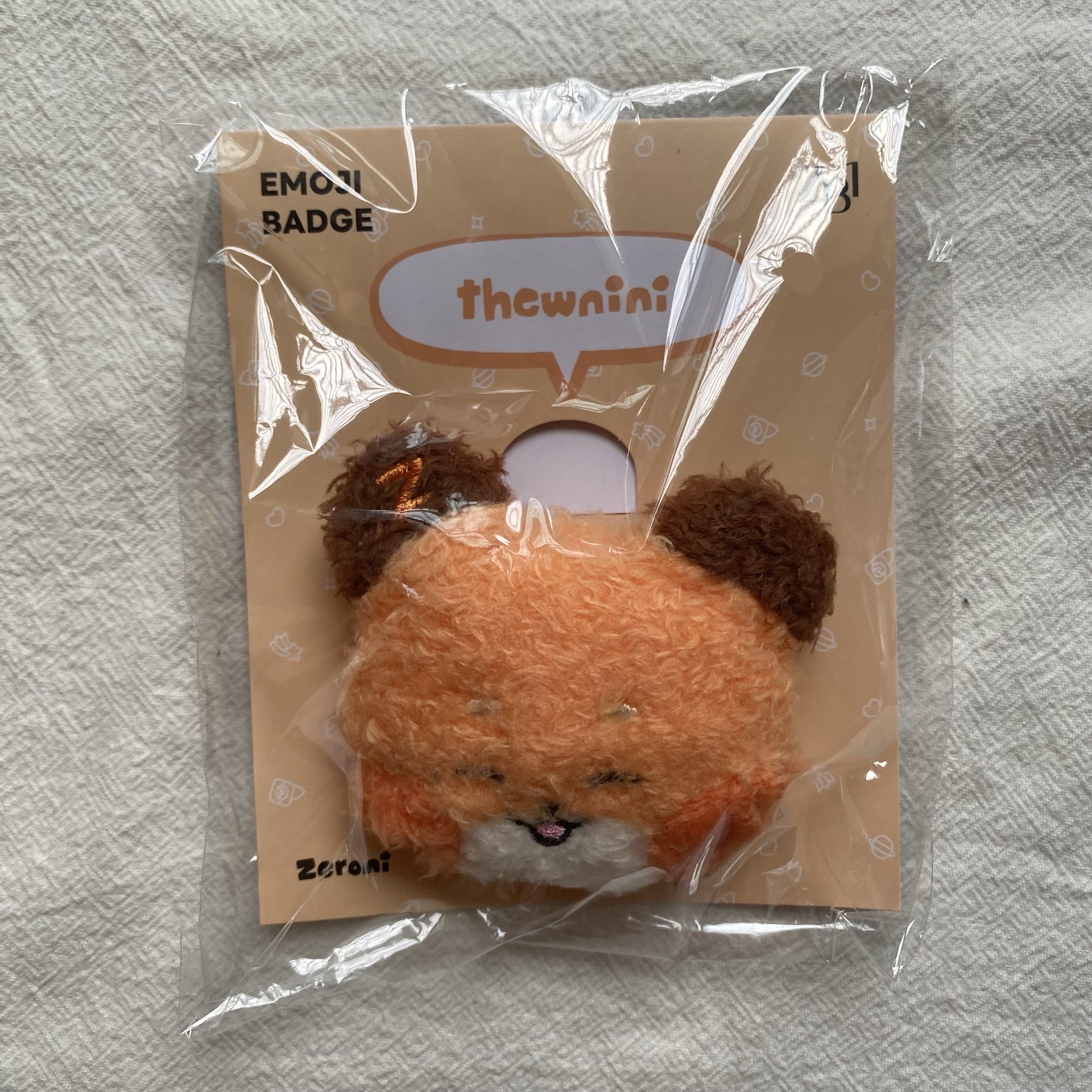 Zb1 徽章修 全新未拆