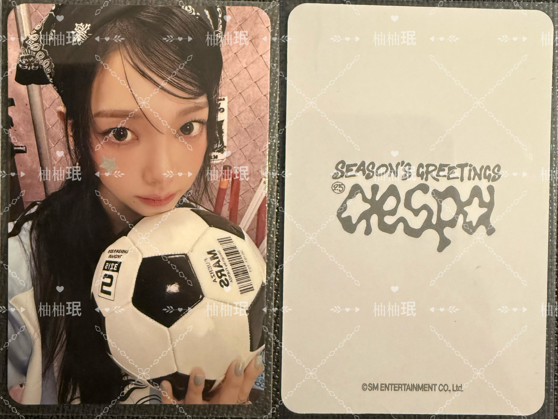 2025年曆 周邊卡 後續 娃娃卡柚