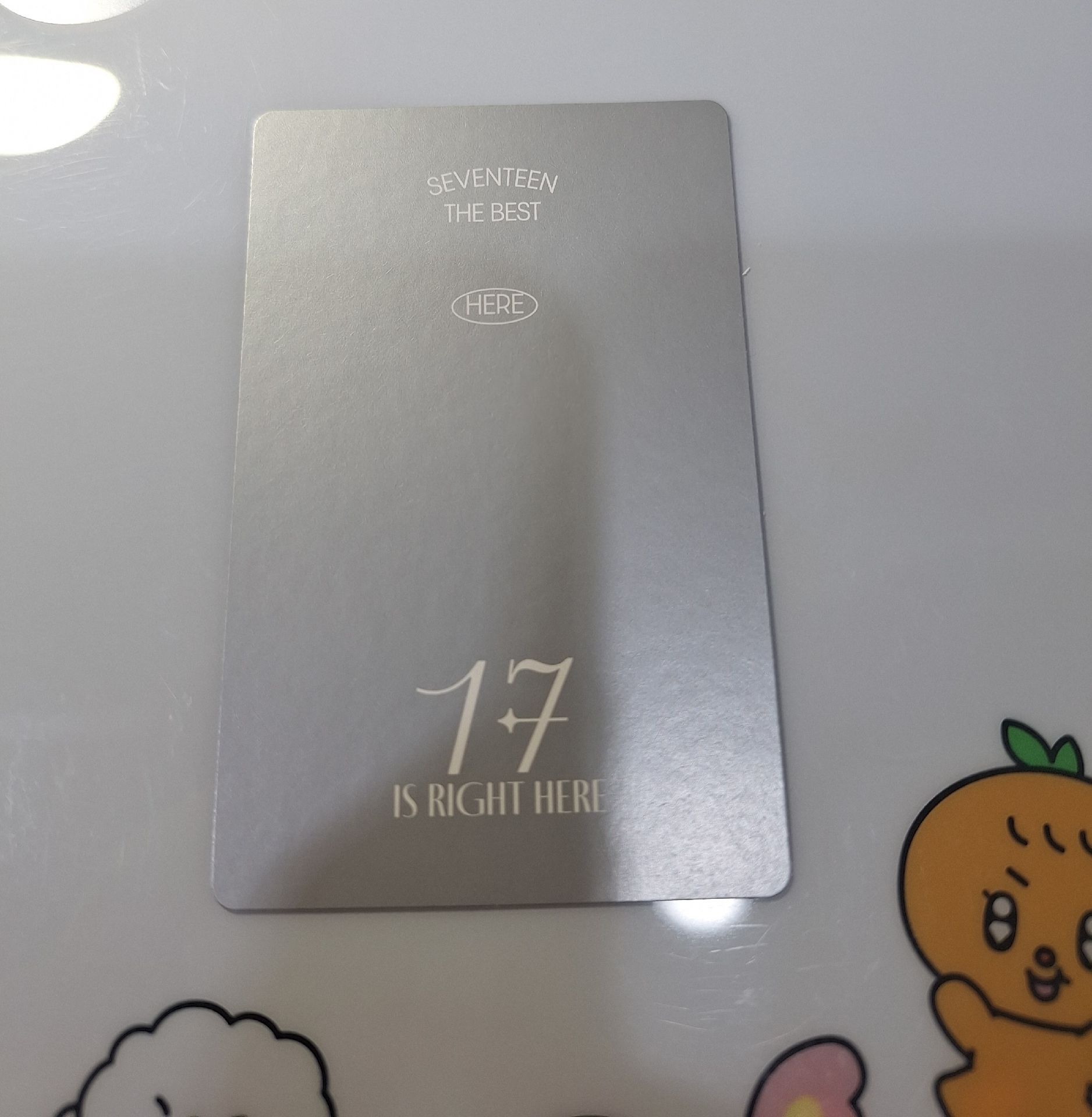 17 is right here the 8