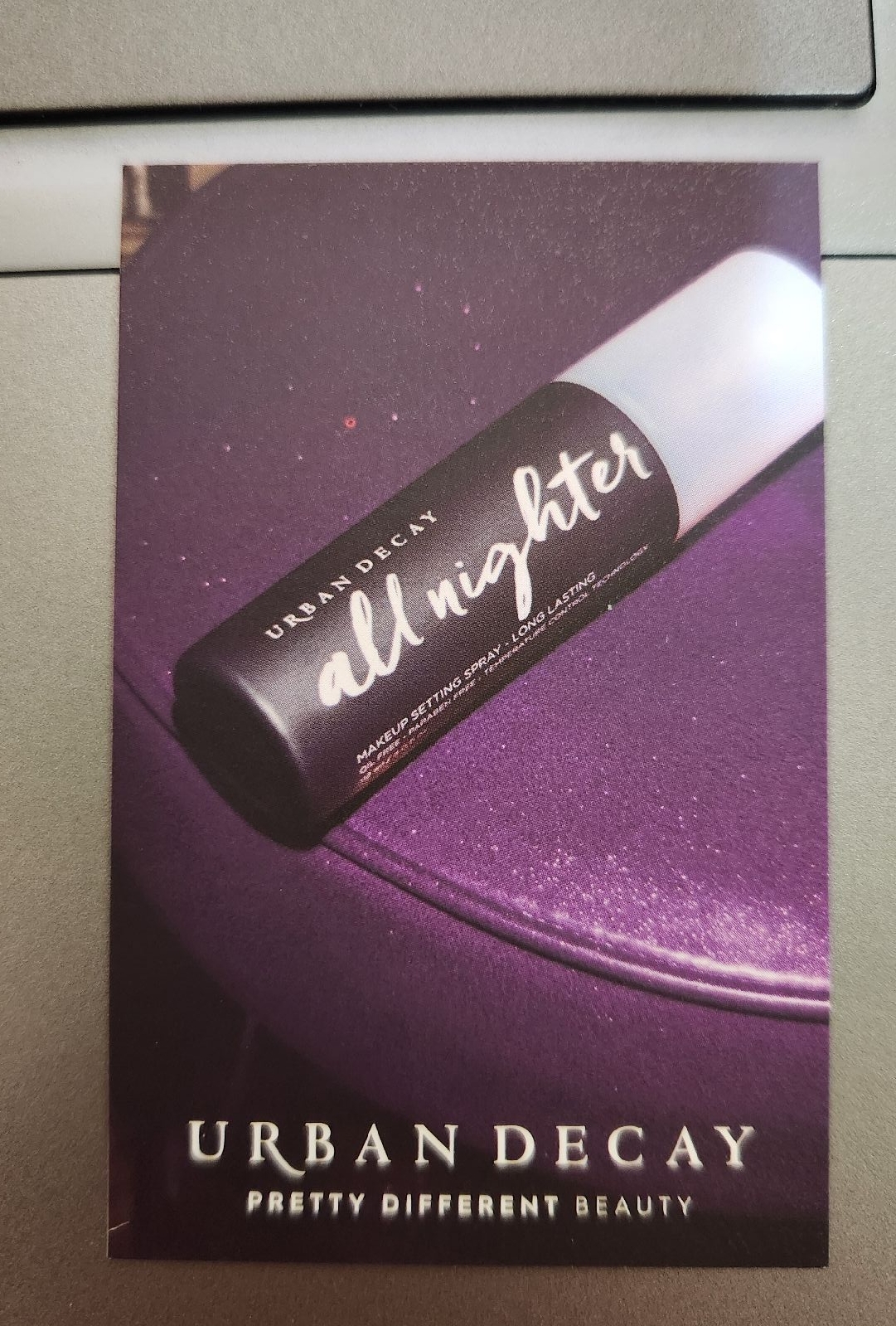 MONSTA X KIHYUN 柳基現 URBAN DECAY 代言 小卡