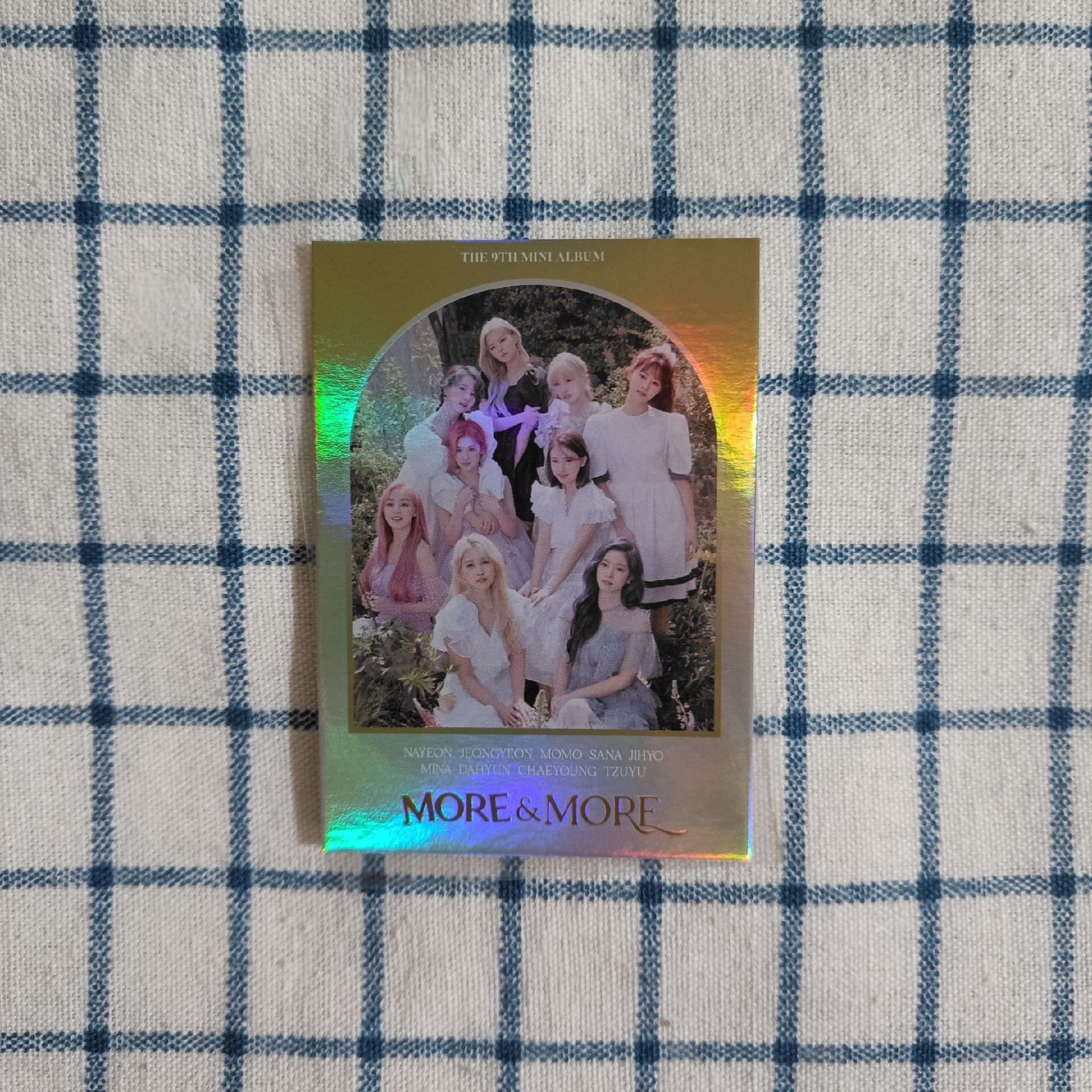 TWICE more&more團體閃卡