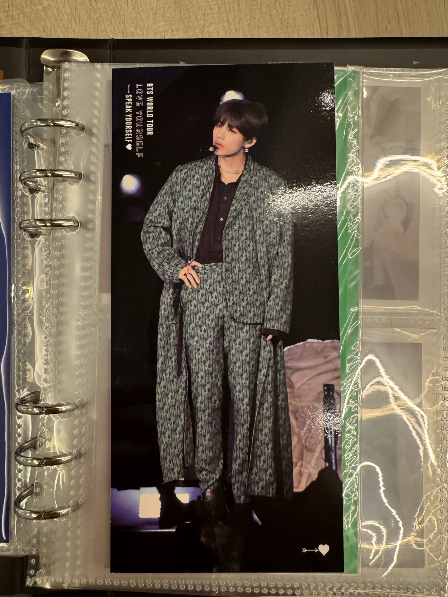 BTS 防彈少年團 金泰亨 V LYS 聖保羅 書籤 小卡