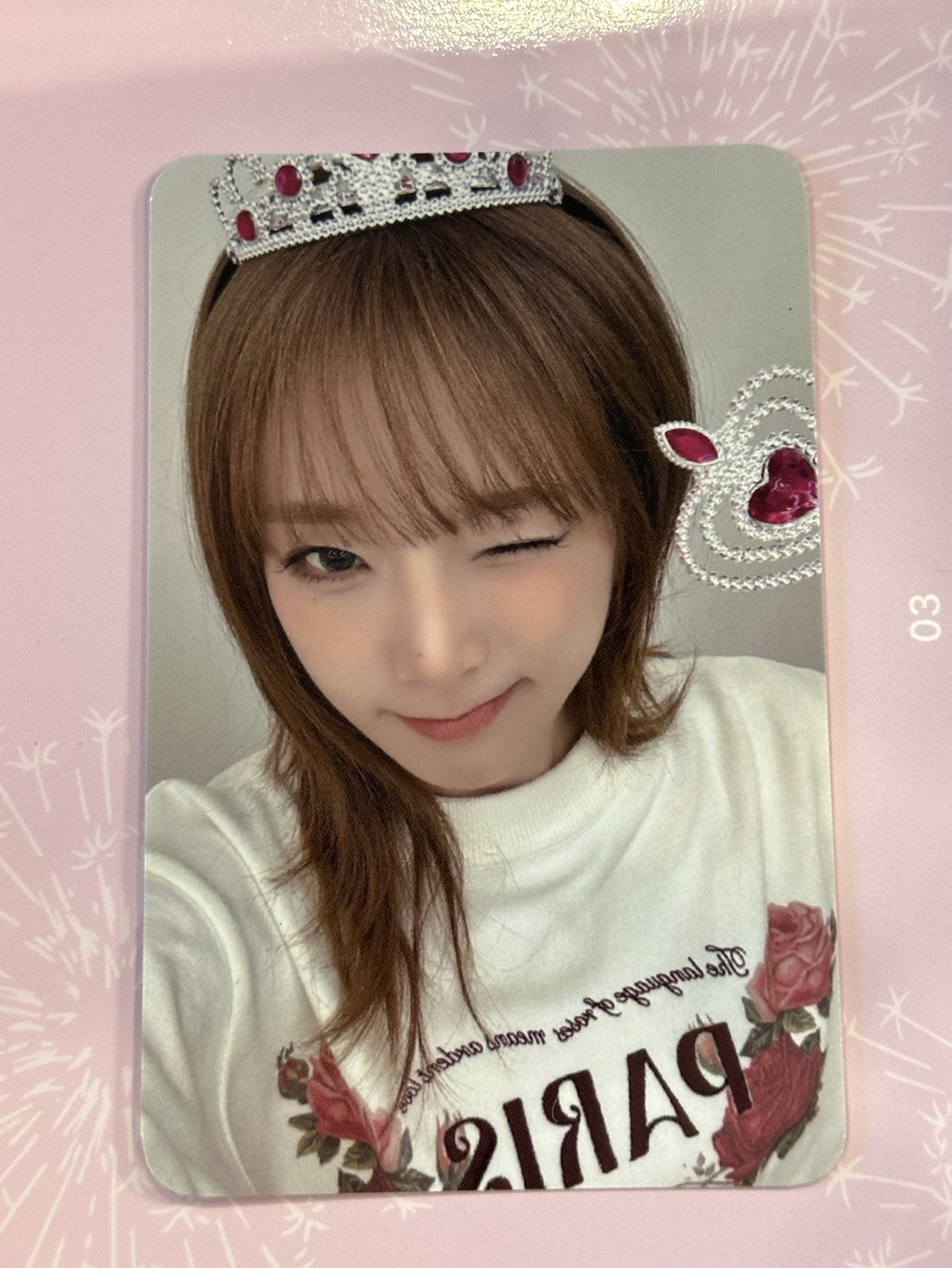 yena簽售特典 公主