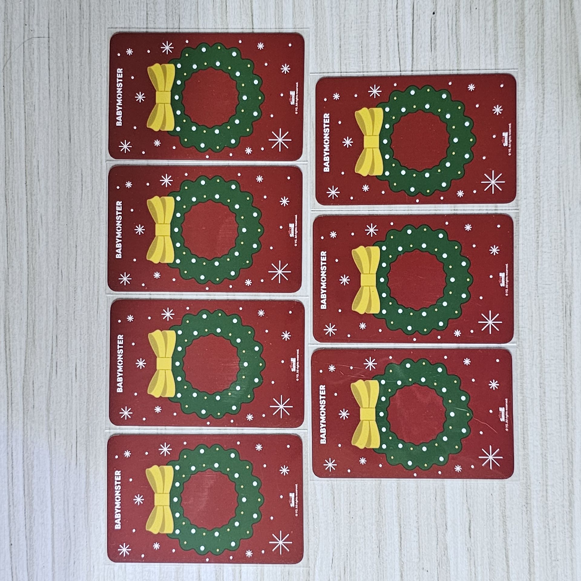 BABY MONSTER WVS幸運卡