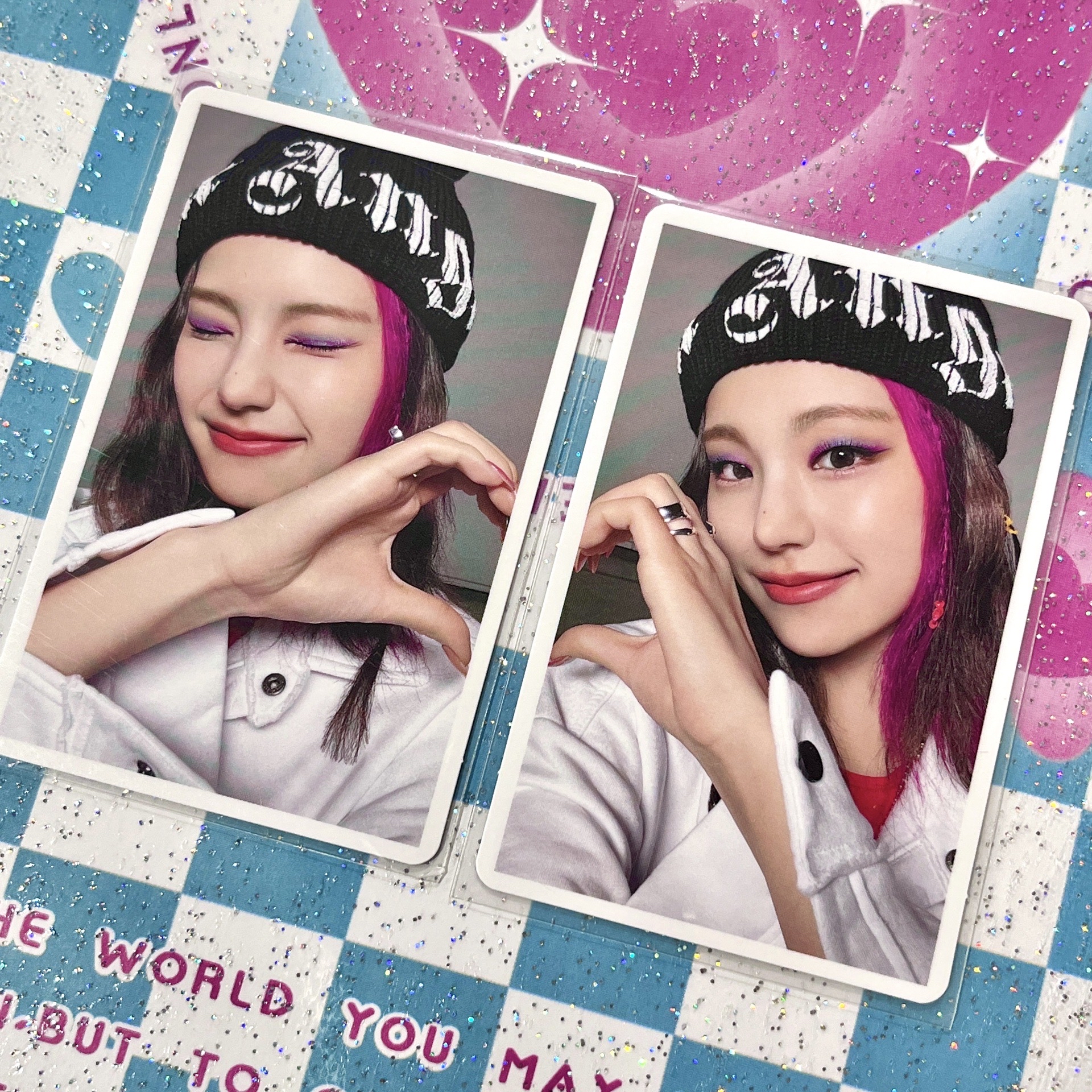 日專小卡 半心志 火龍果志 挑染志