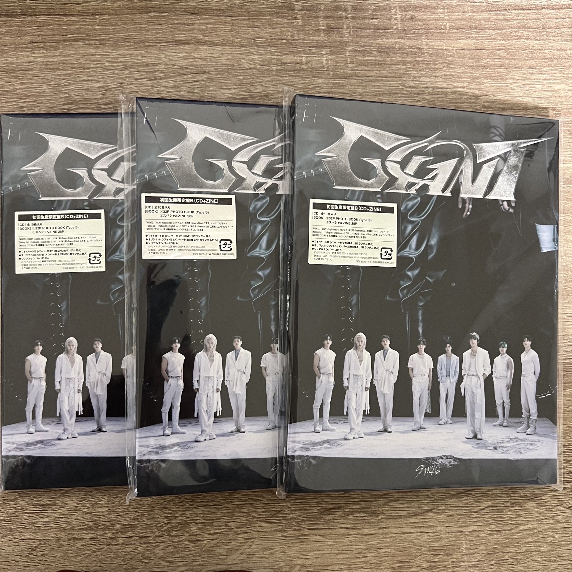 Stray kids 日本 Giant 初回限定B 空專 初回B