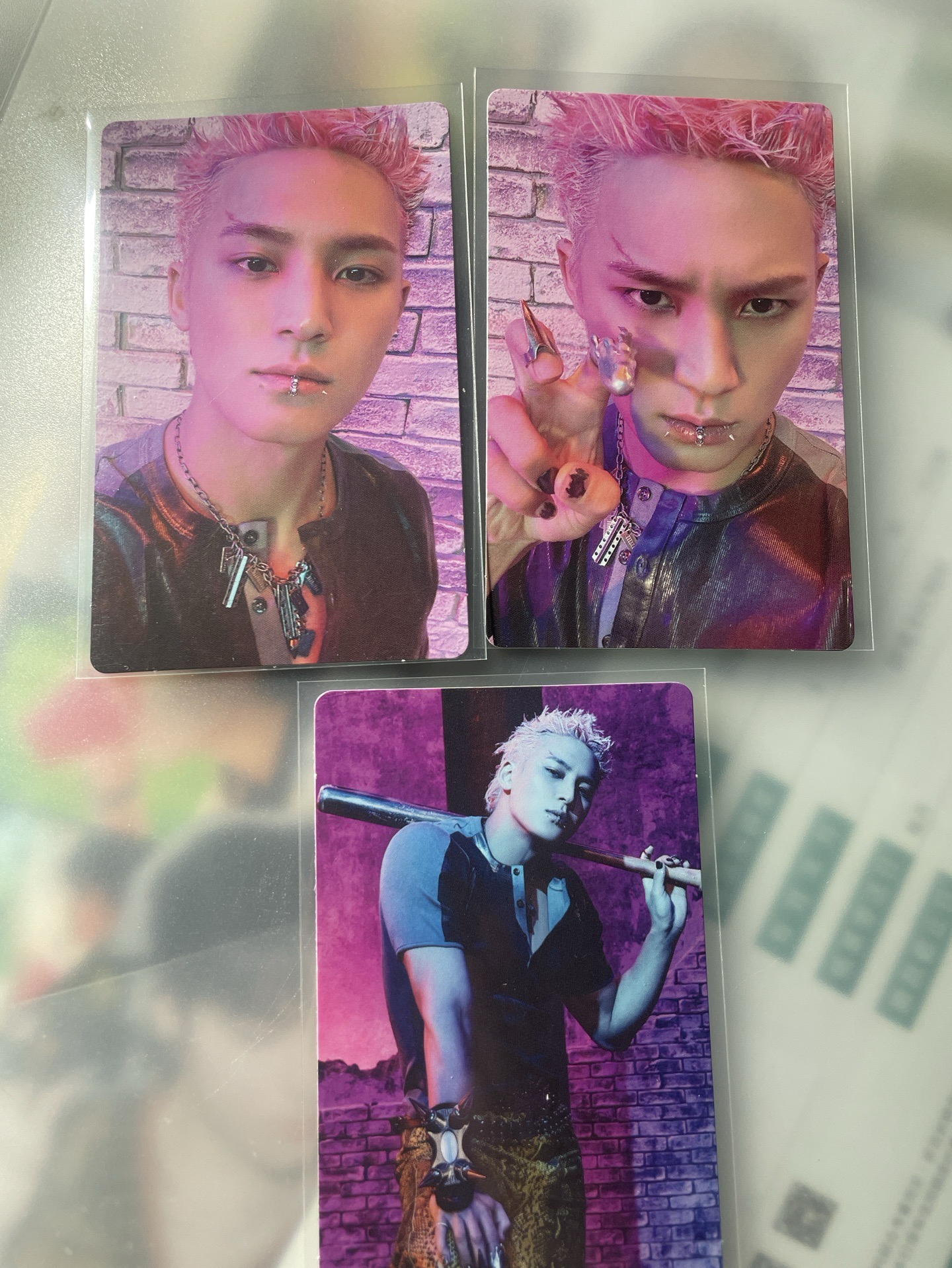 粉髮奎專卡 四張一起