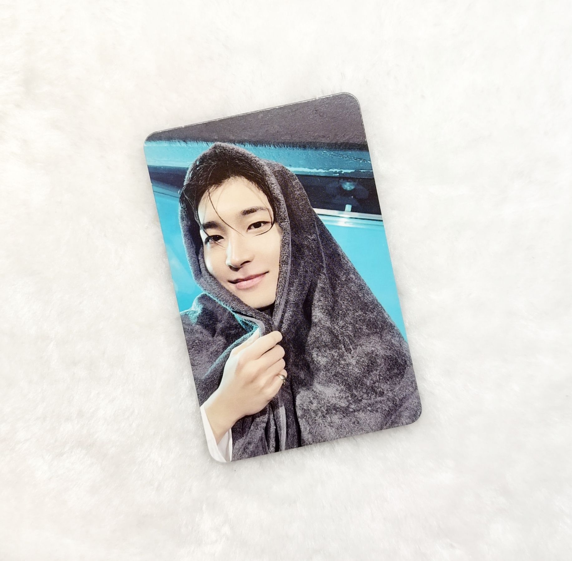 SEVENTEEN 迷12 圓佑專卡 毛巾圓