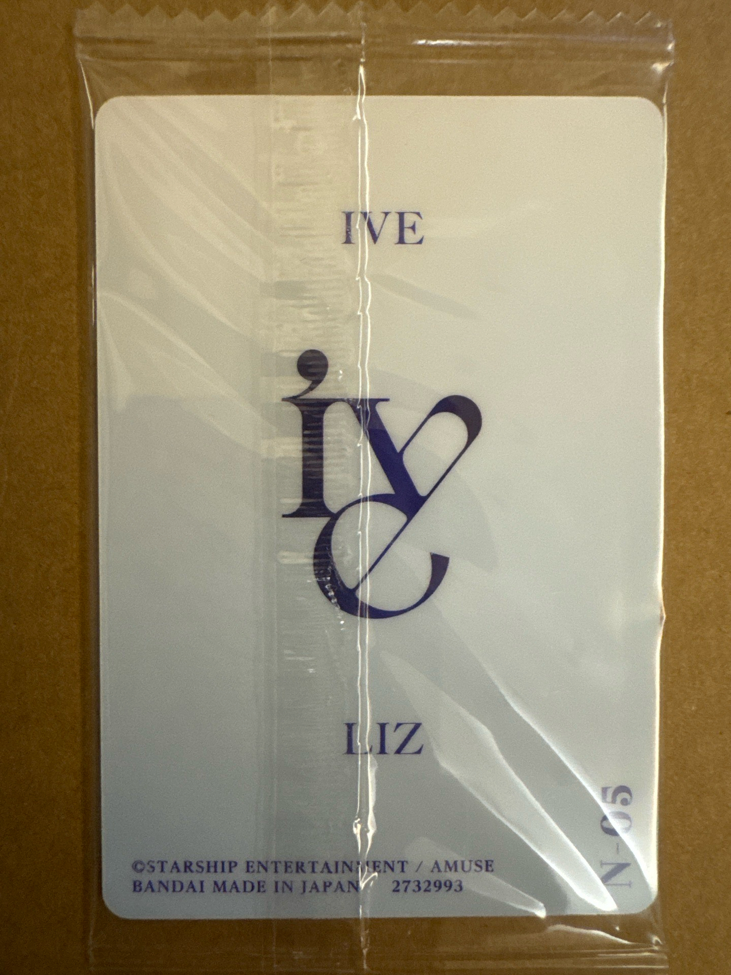 萬代 周邊卡 餅乾卡 liz