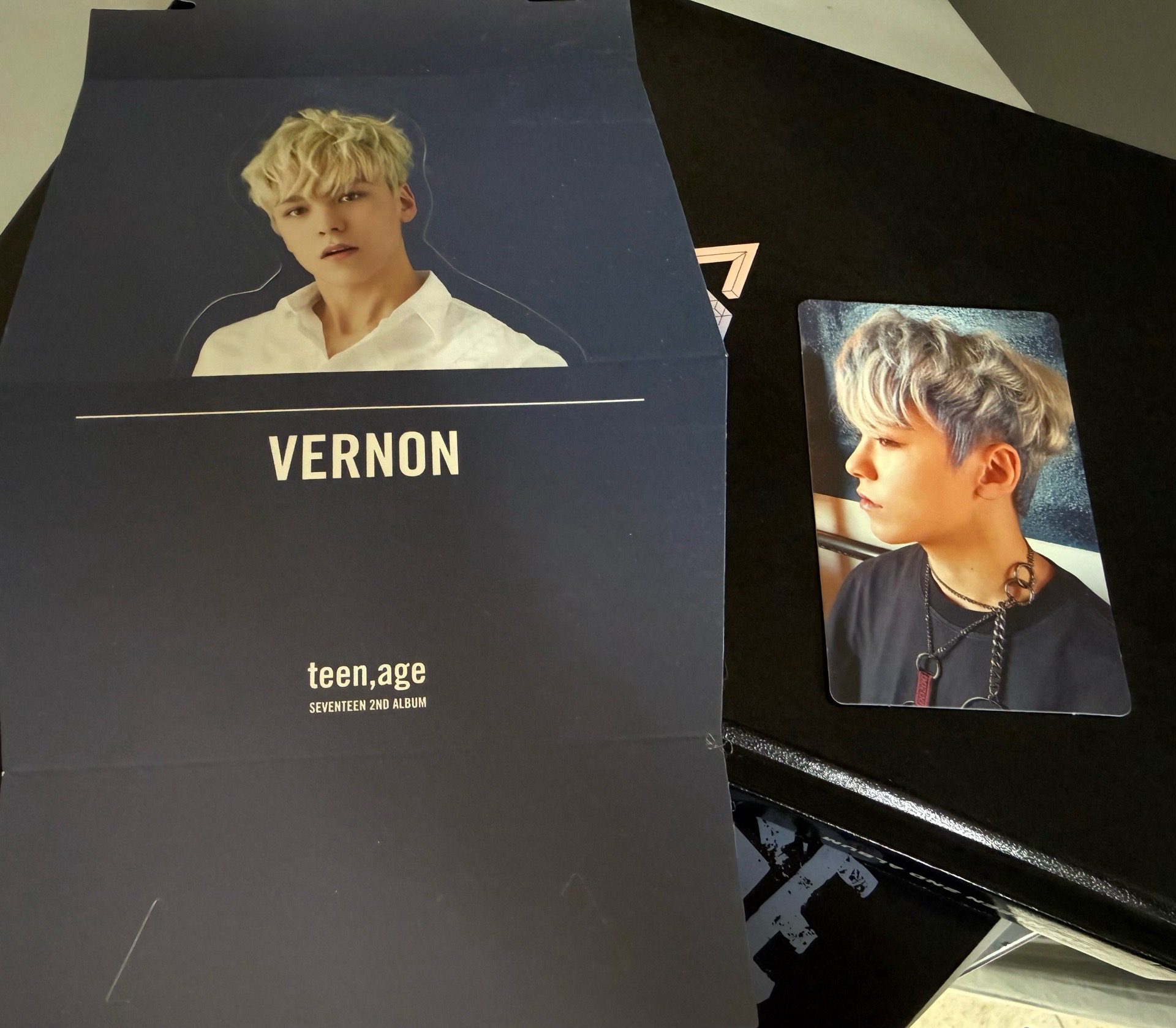 正規二黑  Vernon卡+立牌