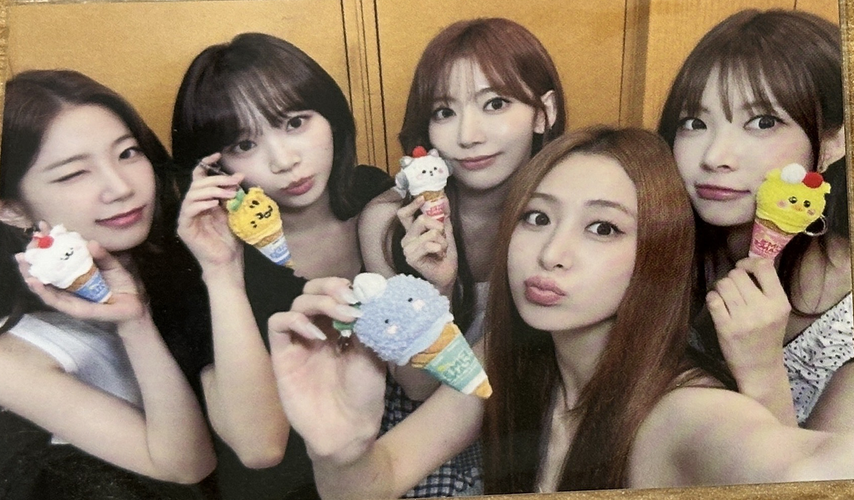 FIM'S VACANCE 飲料卡 冰淇淋娃